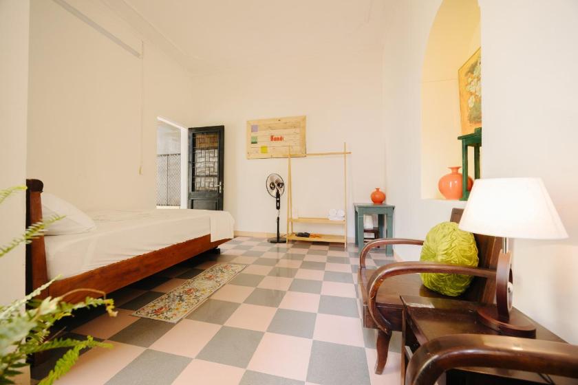 Phòng Có Giường Cỡ Queen Nhìn Ra Vườn