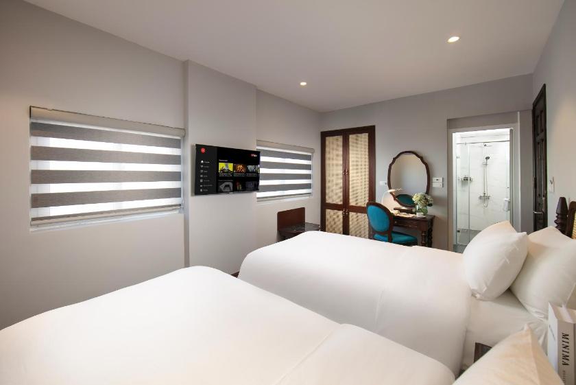 Phòng 2 Giường Đơn Nhìn Ra Thành Phố