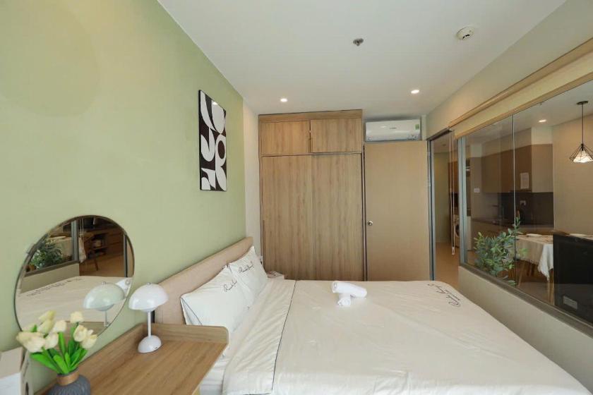 Căn hộ 2 phòng ngủ nhìn ra cảnh thành phố