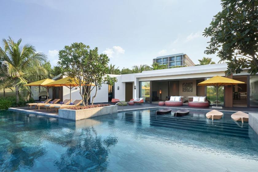 Three-Bedroom Presidential Villa with Private Pool and Sea View