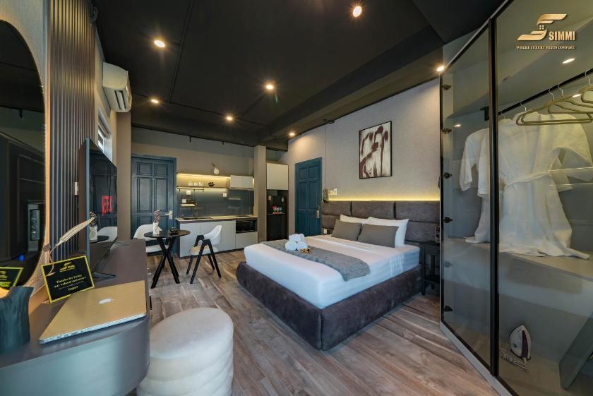 Phòng Deluxe Giường Đôi/2 Giường Đơn Nhìn Ra Thành Phố