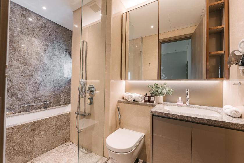 Căn hộ 2 phòng ngủ nhìn ra cảnh thành phố