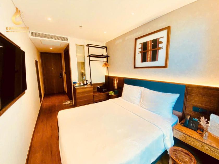 Phòng Có Giường Cỡ Queen Với Ban Công