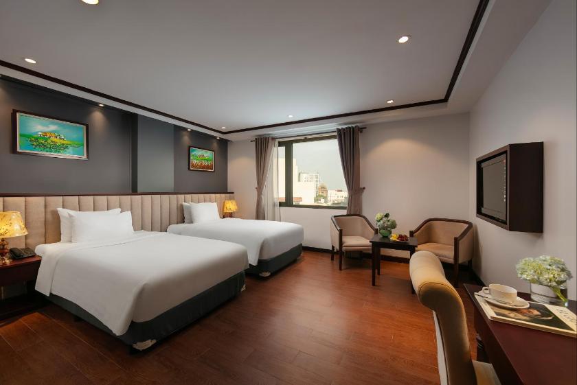 Phòng Giường Đôi/2 Giường Đơn Nhìn Ra Thành Phố