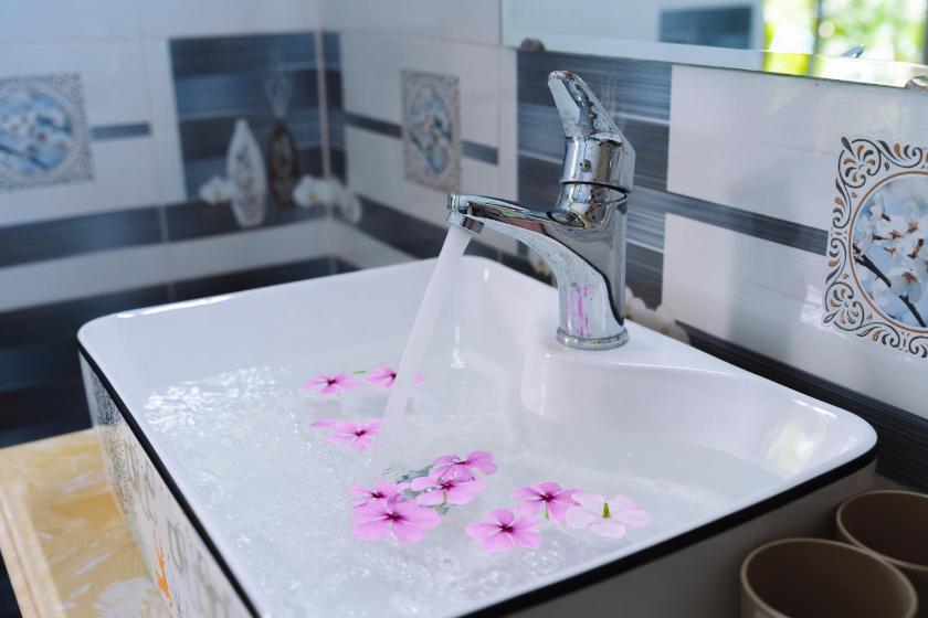 Phòng 2 Giường Đơn Nhìn Ra Hồ Bơi