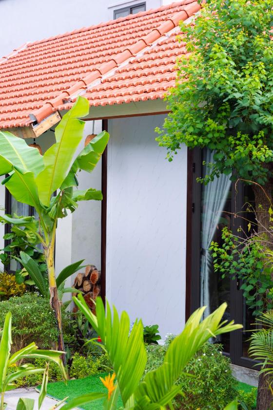 Phòng Giường Đôi Nhìn Ra Vườn