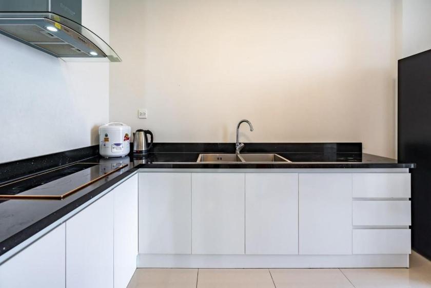 Three-Bedroom Premium Apartment with Balcony