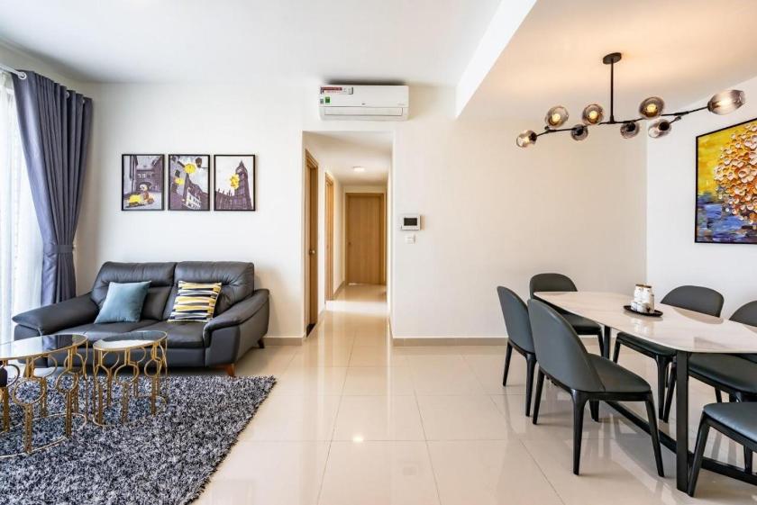 Three-Bedroom Premium Apartment with Balcony