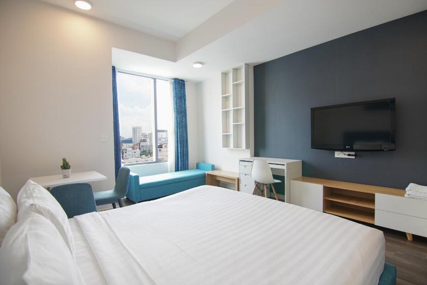 Studio Deluxe Có Giường Cỡ Queen 