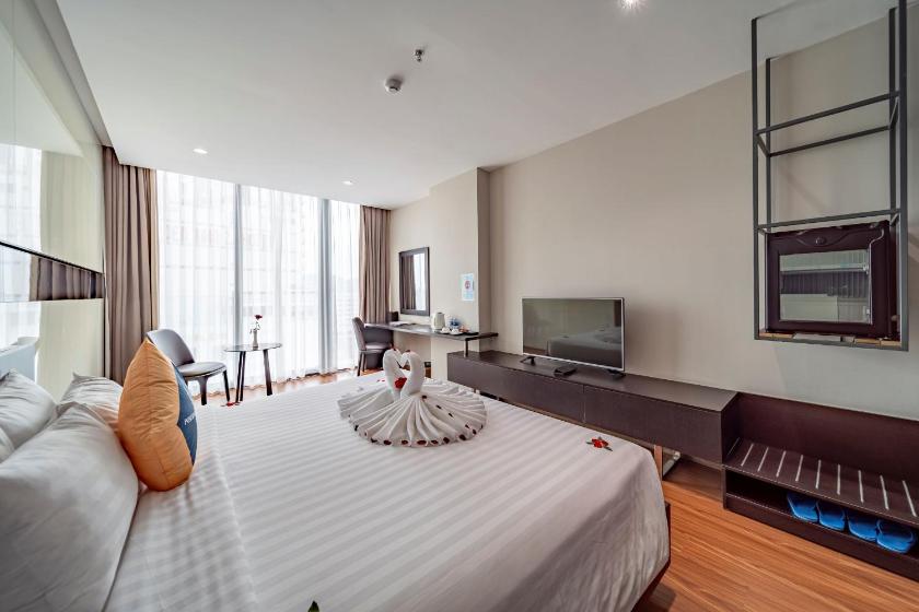 Phòng Deluxe Nhìn Ra Thành Phố - Giường Đôi/2 Giường Đơn