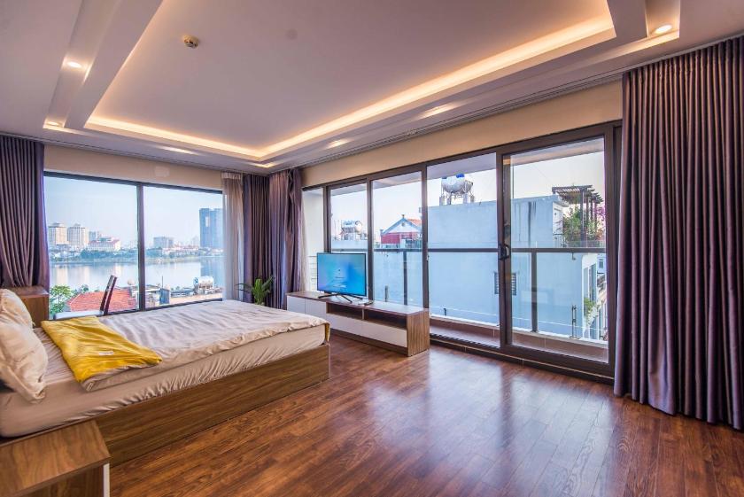 Căn hộ 2 phòng ngủ nhìn ra hồ nước Căn hộ 2 phòng ngủ nhìn ra hồ nước