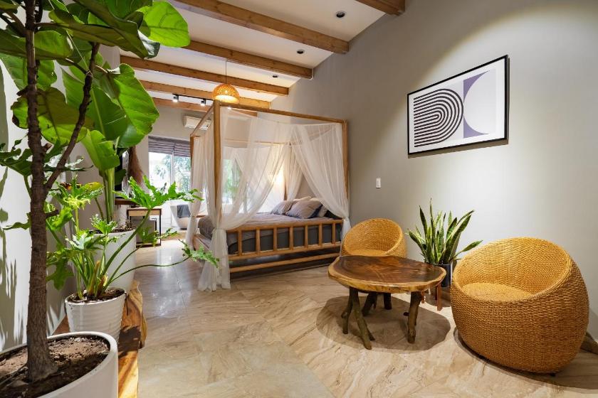 Phòng có giường cỡ King với Bồn tắm Spa