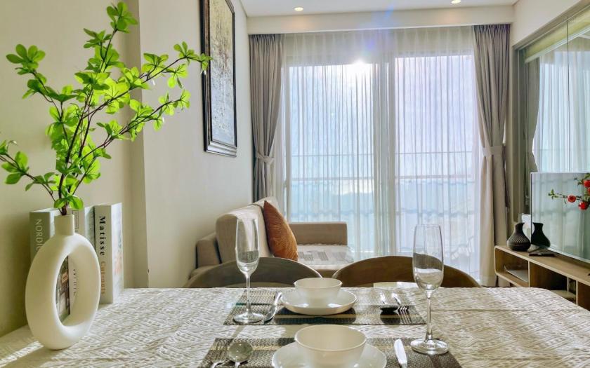 Căn hộ 2 phòng ngủ nhìn ra cảnh thành phố