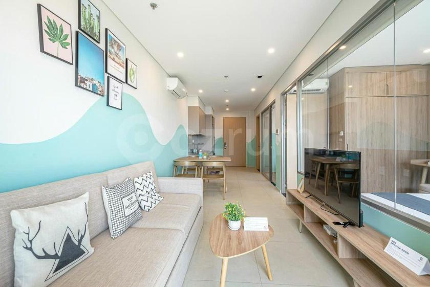 Căn hộ 2 Phòng ngủ có Ban công và Nhìn ra Biển