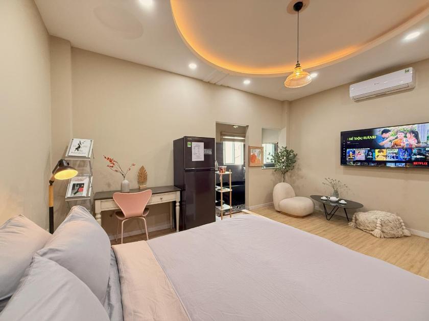 Phòng Có Giường Cỡ King Nhìn Ra Vườn