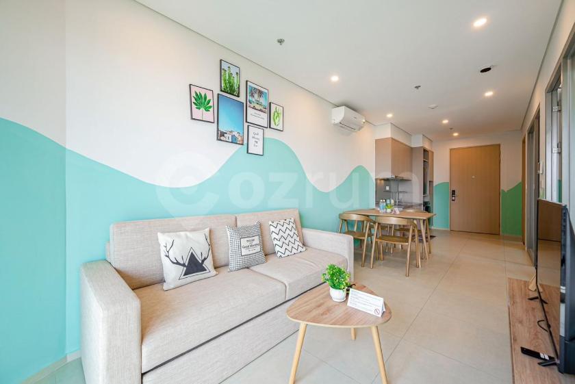 Căn hộ 2 Phòng ngủ có Ban công và Nhìn ra Biển