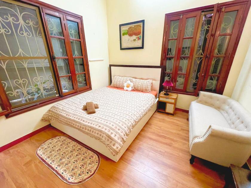 Phòng Giường Đôi Với Phòng Tắm Chung