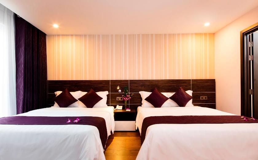 Phòng Gia đình có Tầm nhìn ra Biển và Ban công