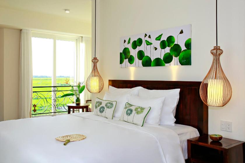 Phòng Deluxe Giường đôi hoặc 2 Giường đơn Nhìn ra Cánh đồng Lúa 