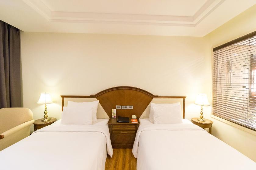 Phòng Superior 2 giường đơn nhìn ra đồi Phòng Superior 2 giường đơn nhìn ra đồi