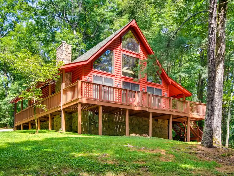 Tomahawk Lodge Cabin Wears Valley Sevier County Tennessee