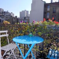 Beau 2 pieces avec balcon Paris parc des Buttes chaumont
