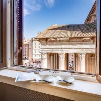 Luxurious loft facing the Pantheon