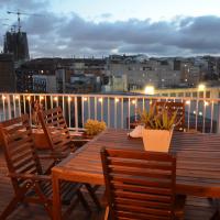 Barcelona sunny terrace