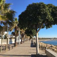 Terrasse vue mer a 20m plage Cambrils. Locamar Apt Lourdes