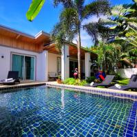 Kamala 2bedroom villa private pool Walk 800 meters to the beach