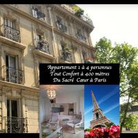 Appartement 4 personnes quartier Montmartre Paris