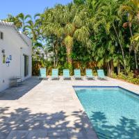 New Listing! Designer Pool Home, 1 Block to Beach home