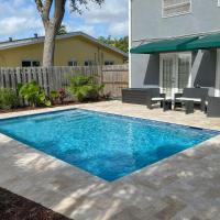 Waterfront Home with Saltwater Pool, 10 Mins to Beach