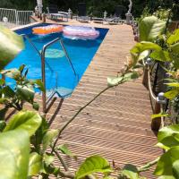 Ferienwohnung mit Pool an der Donau