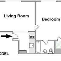 Stunning 1 Bedroom Rental in Midtown East NY-15742