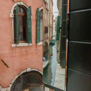 between the channels, in San Marco