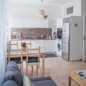 Downtown pedestrian zone apartment