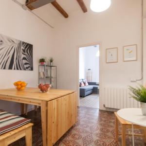 GOPAL - Piso 7 pax con wifi y calefacción Gracia Barcelona