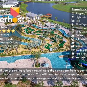 D - New 2 Bedroom Condo - 5 Miles to Disney - Free Water Park