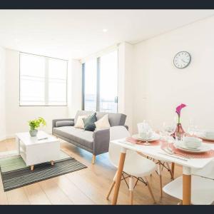 Gorgeous modern brand new two bedroom apartment with large lounge and private garden view balcony