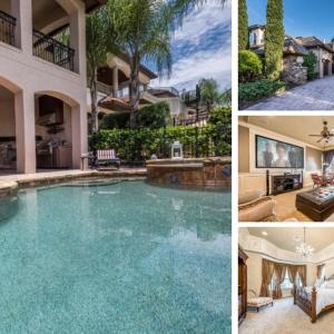 Luxury mansion on golf course at Reunion Resort Orlando 20 minutes from Disney parks - Mansão luxuosa em campo de golfe no Reunion Resort Orlando a 20 minutos dos parques da Disney