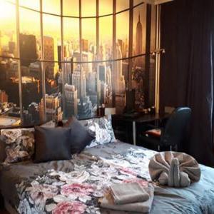 New York - Room for travelers near the Airport, possible transport