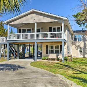 Surfside Beach Canal-Front Home Walk to Beach!