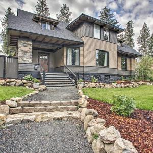 Historic Spokane Home with Hot Tub, Patio, Yard Games
