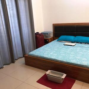 Furnished private room with balcony and attached Washroom
