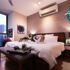 Lily and Loft - KL Gateway Bangsar LRT, WIFI, Netflix