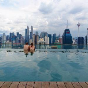 KLCC Regalia Suites Infinity Pool Kuala Lumpur