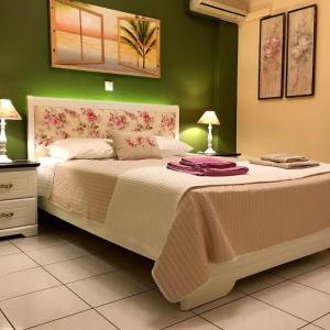 The Green Apartment, 1 min walk from Kalamaki beach