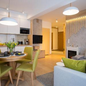 Apartament Modern Green w centrum z widokiem na Giewont