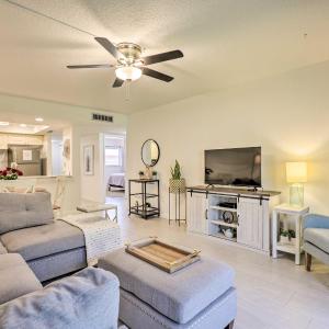 St Augustine Getaway with Porch 1 Block to Beach!